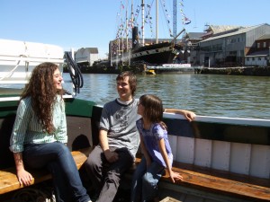 Ferry trip by the SS Great Britain